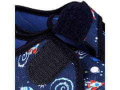 sarcia.eu LEMIGO Námořnické modré pantofle, pantofle pro kluka, kosmos 26 EU