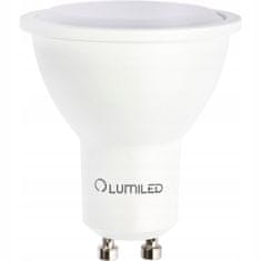 LUMILED LED žárovka GU10 6W = 50W 580lm 3000K Teplá bílá 120°