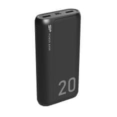 shumee Power banka Silicon Power GS15 20000mAh 2xUSB A, 1x mUSB + 1x USB C, černá