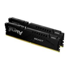 shumee KINGSTON DDR5 64GB 5200MT/s CL38 FURY Beast Black Kit 2 ks