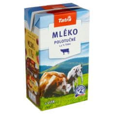 12 x 1l Mléko polotučné 1,5%