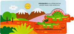 Svojtka Dinosauři - Knížka s puzzle