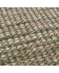 Flair Kusový koberec Mottle Jute Ombre Green 60x110