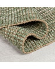 Flair AKCE: 80x150 cm Kusový koberec Mottle Jute Ombre Green 80x150