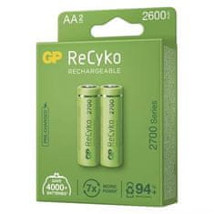 GP AA ReCyko 2 600 mAh, nabíjecí, 2 ks PP