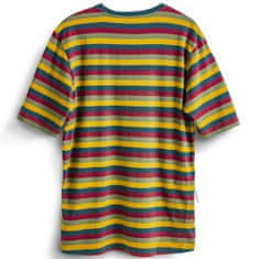 Fjällräven S/F Cotton Striped T-shirt M, flag stripe, xs