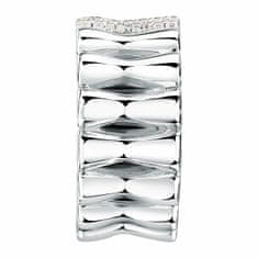 Morellato Moderní prsten z recyklovaného stříbra Essenza SAWA20 (Obvod 52 mm)