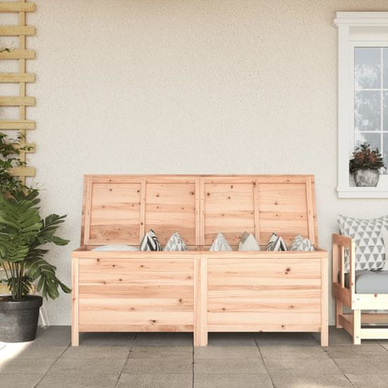 Greatstore Zahradní úložný box 150 x 50 x 56,5 cm masivní jedlové dřevo