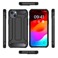 OEM Hybrid pancéřové polykarbonátové pouzdro na iPhone 15 PLUS 6.7" Black