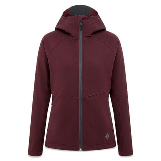 Black Diamond Dámská funkční mikina Black Diamond W ELEMENT HOODY Bordeaux|XS