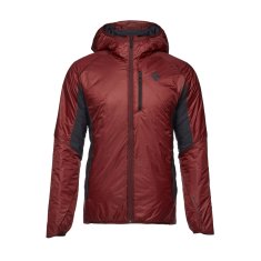 Black Diamond Pánská zimní bunda Black Diamond M VISION HYBRID HOODY Dark Crimson|S