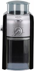 shumee Krups GVX242 elektrický mlýnek na kávu (110W, otřepy, černý, stříbrný)