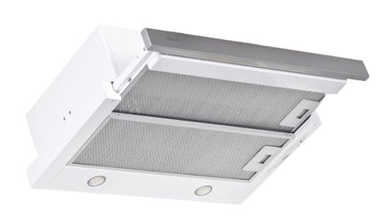 shumee Teleskopický podskříňový odsavač par AKPO WK-7 LIGHT ECO 50 INOX (265,5 m3/h; 500 mm; barva nerez)