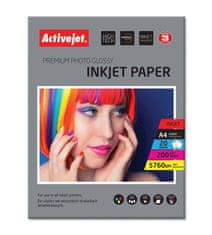 shumee Lesklý fotopapír Activejet AP4-200G20 (A4; 20 ks)