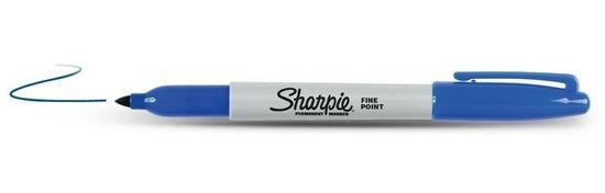 shumee Sharpie fix Jemně modrý