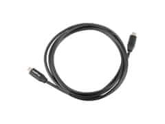 shumee LANBERG KABEL USB-C 2.0 M/M 1.8M PREMIUM QC 4.0 VÝKON 60W ČERNÝ CA-CMCM-40CU-0018-BK