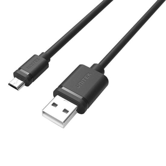 shumee UNITEK USB KABEL MICROUSB 2.0 0,5M RYCHLÉ NABÍJENÍ