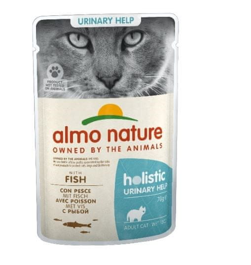 shumee ALMO NATURE Functional Urinary Support s rybami - vlhké krmivo pro kočky - 70 g