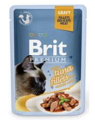 shumee Brit Premium Filé z omáčky pro kočky s tuňákem 85g