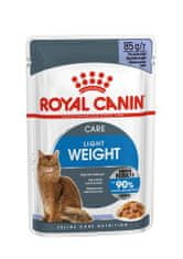 shumee ROYAL CANIN FCN Light Weight Care v želé - vlhké krmivo pro dospělé kočky - 12x85g