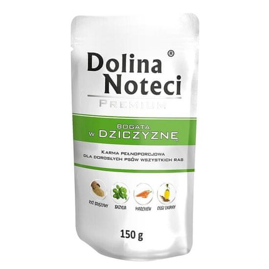 shumee DOLINA NOTECI Premium bohaté na zvěřinu - mokré krmivo pro psy - 150g