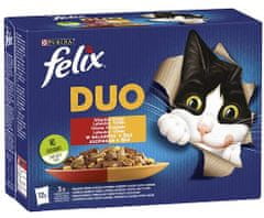 shumee Purina Karma Felix Fantastic Duo venkovské příchutě 12x85g