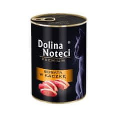 shumee DOLINA NOTECI Premium bohaté na kachnu - mokré krmivo pro kočky - 400g