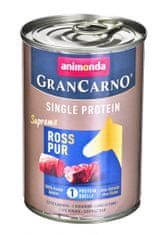 shumee ANIMONDA GranCarno Single Protein: koňské maso - vlhké krmivo pro psy - 400g