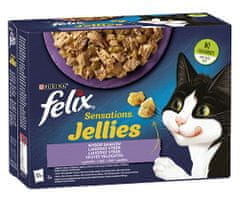 shumee Purina Karma Felix Sensations krůta, makrela, jehněčí maso 12x85g