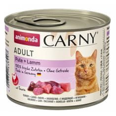 shumee ANIMONDA Cat Carny Adult s příchutí krůtí maso, jehněčí 200g