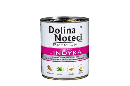 shumee DOLINA NOTECI Premium bohaté na krůtu - mokré krmivo pro psy - 800g