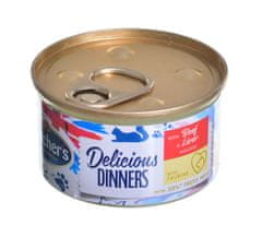 shumee BUTCHER'S Classic Delicious Dinners s hovězím masem a játry - 85g plechovka