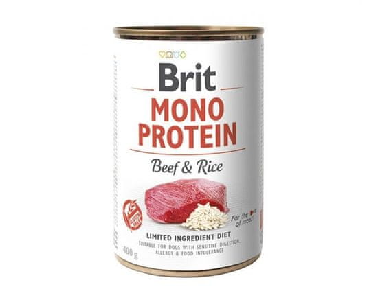 shumee BRIT Mono Protein HOVĚZÍ A RÝŽE 400g
