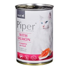 shumee DOLINA NOTECI Piper s lososem - mokré krmivo pro kočky - 400g
