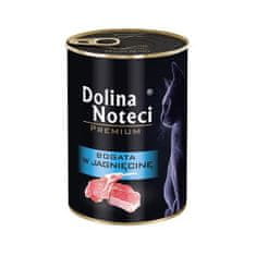 shumee DOLINA NOTECI Premium bohaté na jehněčí maso - mokré krmivo pro kočky - 400 g