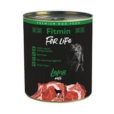 shumee FITMIN For Life psí jehněčí konzerva 800g