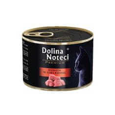 shumee DOLINA NOTECI Premium bohaté na telecí maso - mokré krmivo pro kočky - 185 g