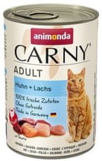 shumee ANIMONDA Cat Carny Adult příchuť: kuře, losos 400g