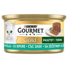 shumee Purina Gourmet Gold mokré krmivo pro kočky s králíkem 85g