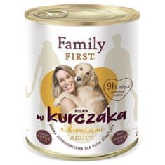 shumee FamilyFirst Rich in kuře + červená řepa pro dospělé 800 g