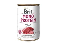 shumee Brit Mono Protein Beef mokré krmivo pro psy 400g