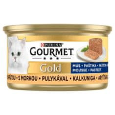 shumee Purina Gourmet Gold Mokré krmivo pro kočky Krůtí pěna 85g