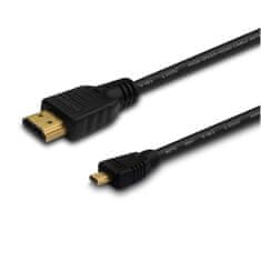 shumee Kabel SAVIO cl-39 (HDMI M - Micro HDMI M; 1m; černý)