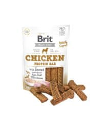 shumee Brit Jerky Chicken Protein Tyčinka s hmyzem - Kuře - pamlsek pro psy - 80g