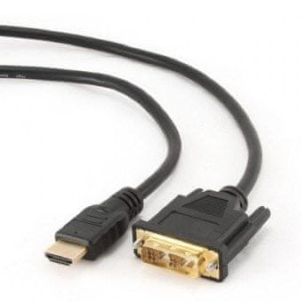shumee Kabel GEMBIRD CC-HDMI-DVI-6 (HDMI M - DVI-D M; 1,8 m; černý)