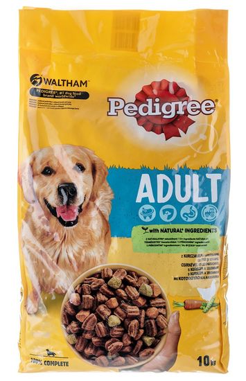 shumee Pedigree Kuře suché krmivo pro psy 10kg