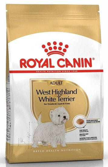 shumee Royal Canin BHN West Highland White Terrier Adult - suché krmivo pro dospělého psa - 3kg