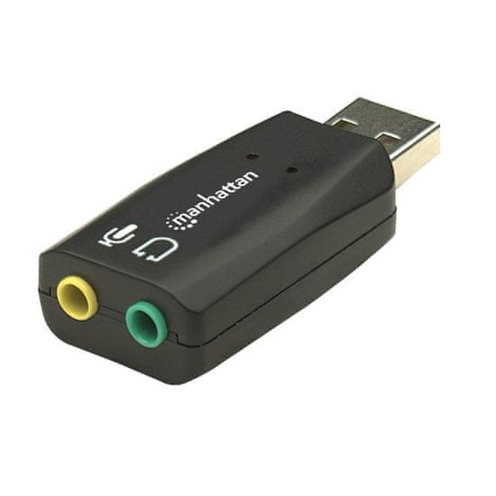 shumee MANHATTAN 3D VIRTUÁLNÍ 5.1 ZVUKOVÁ KARTA PRO USB 2.