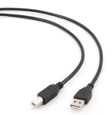 shumee Kabel GEMBIRD CCP-USB2-AMBM-10 (USB 2.0 typ AM - USB 2.0 typ BM; 3m; černý)