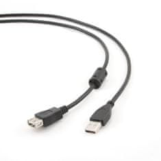 shumee Kabel GEMBIRD CCP-USB2-AMAF-6 (USB 2.0 typ AF - USB 2.0 typ BM; 1,8 m; černý)